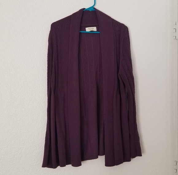 Purple Cardigan